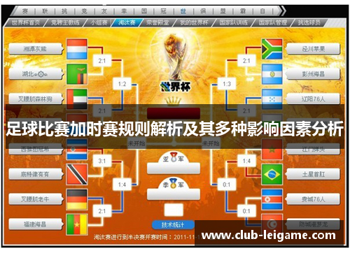 足球比赛加时赛规则解析及其多种影响因素分析